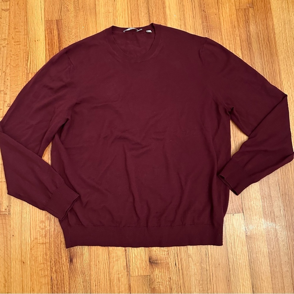 EVERLANE MERINO WOOL CREW NECK SWEATER Size XL (#4) - Picture 1 of 8